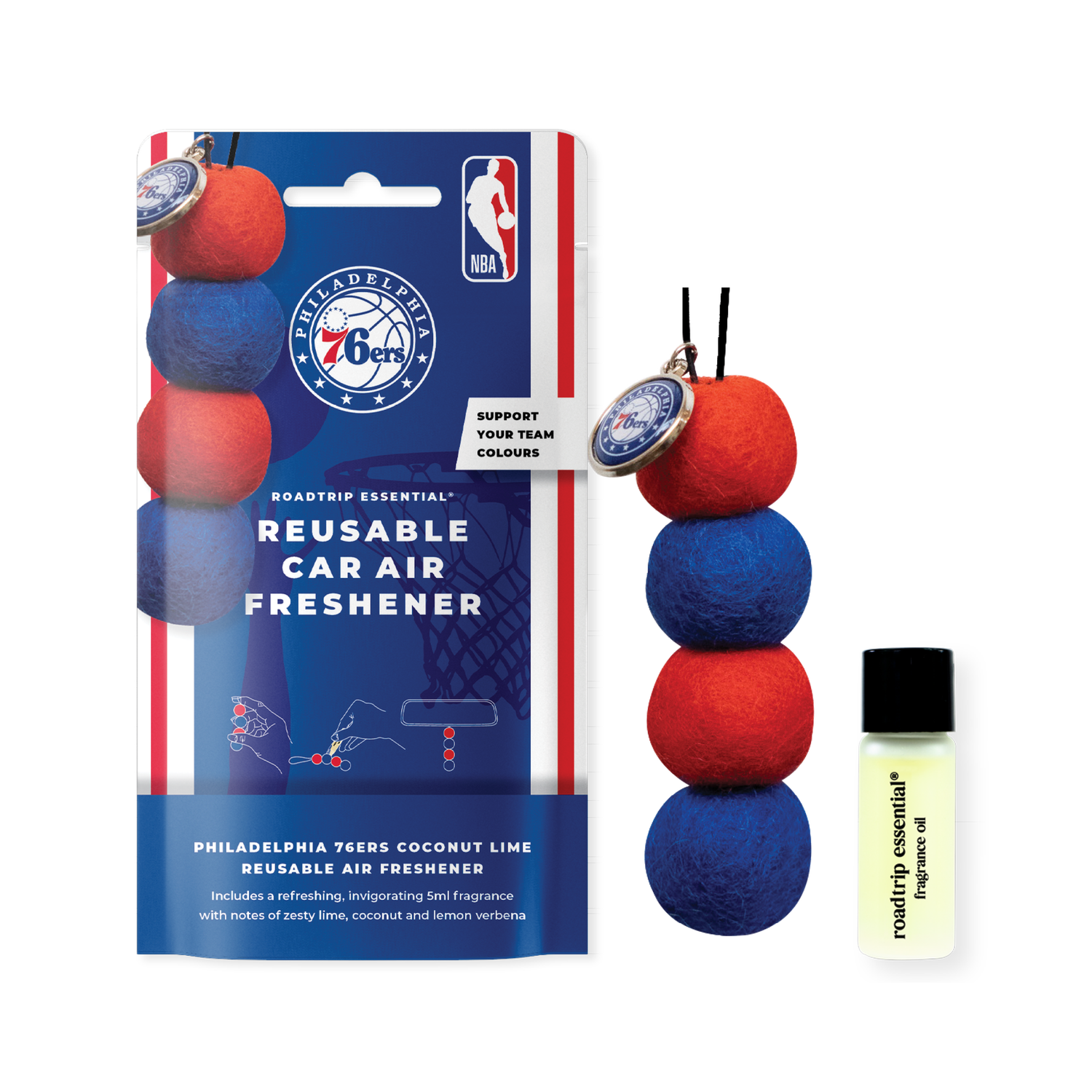 Philadelphia 76ers NBA Smelly Balls Set