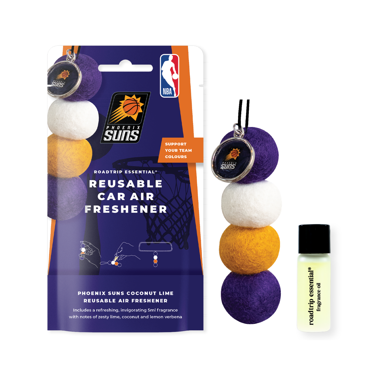 Phoenix Suns NBA Smelly Balls Set
