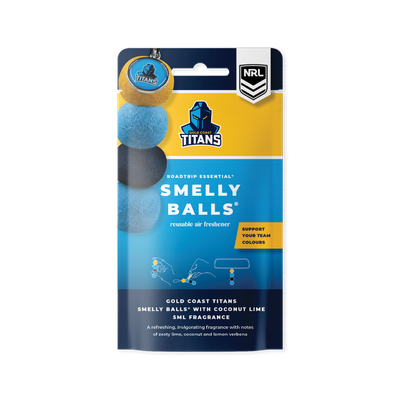 Gold Coast Titans NRL Smelly Balls Set