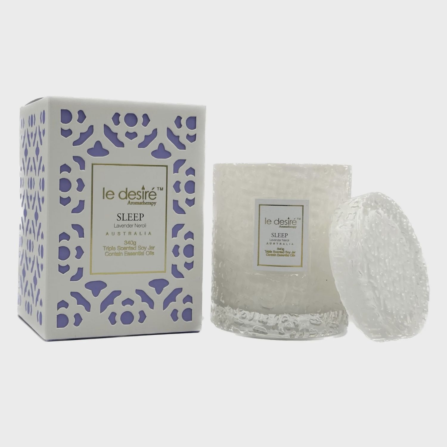 Sleep (Lavender Neroli) - Aromatherapy Soy Candle