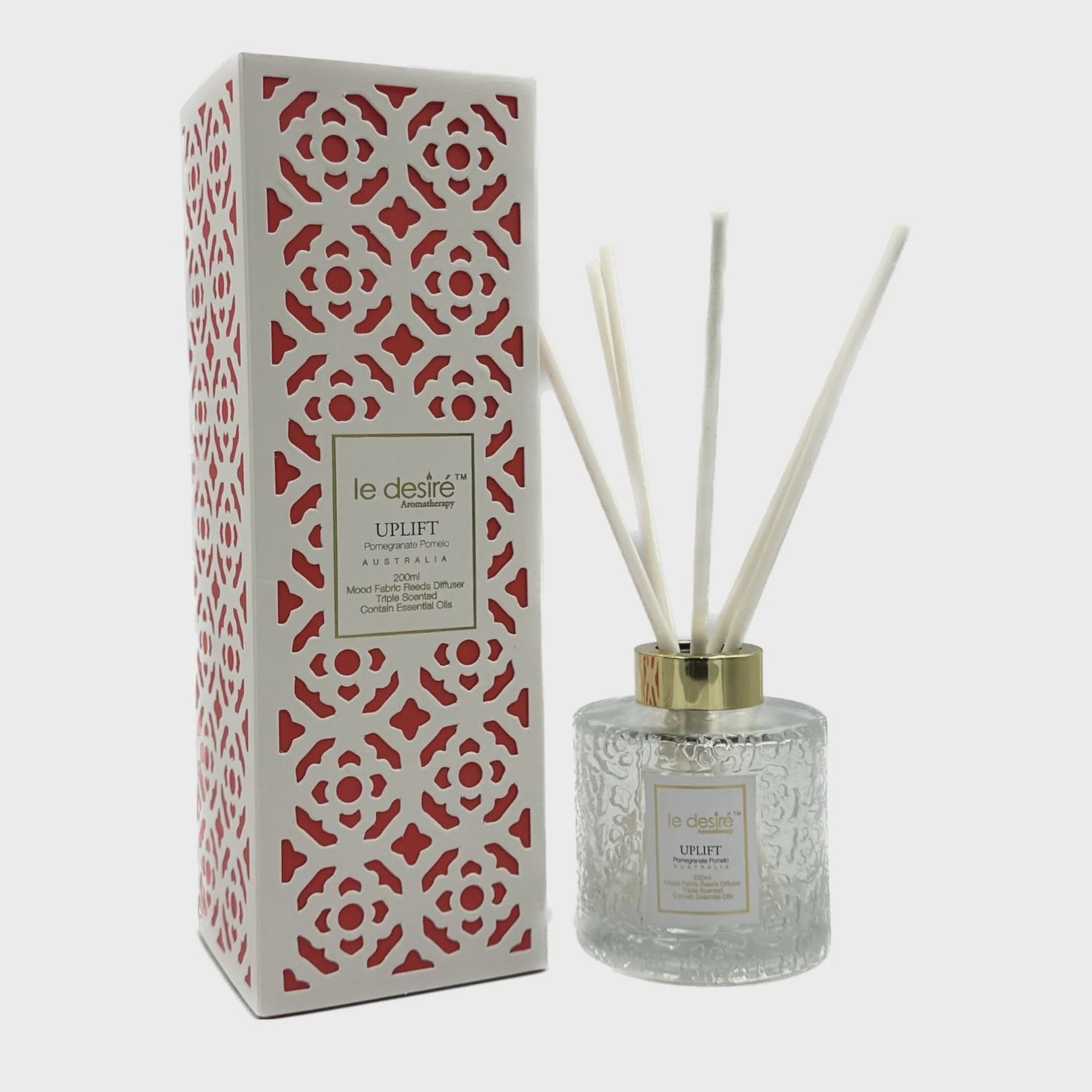 Uplift (Pomegranate Pomelo) - Aromatherapy Reed Diffuser