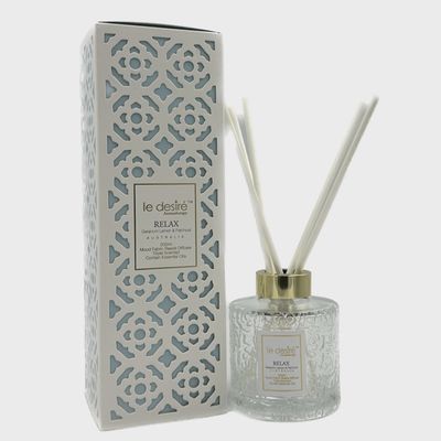 Relax (Geranium Lemon Patchouli) - Aromatherapy Reed Diffuser