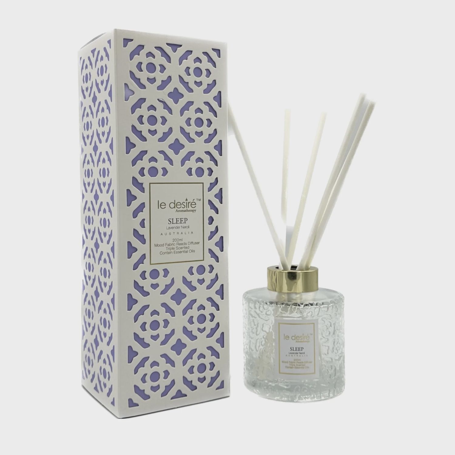 Sleep (Lavender Neroli) - Aromatherapy Reed Diffuser