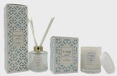 Relax (Geranium Lemon Patchouli) - Aromatherapy Reed Diffuser