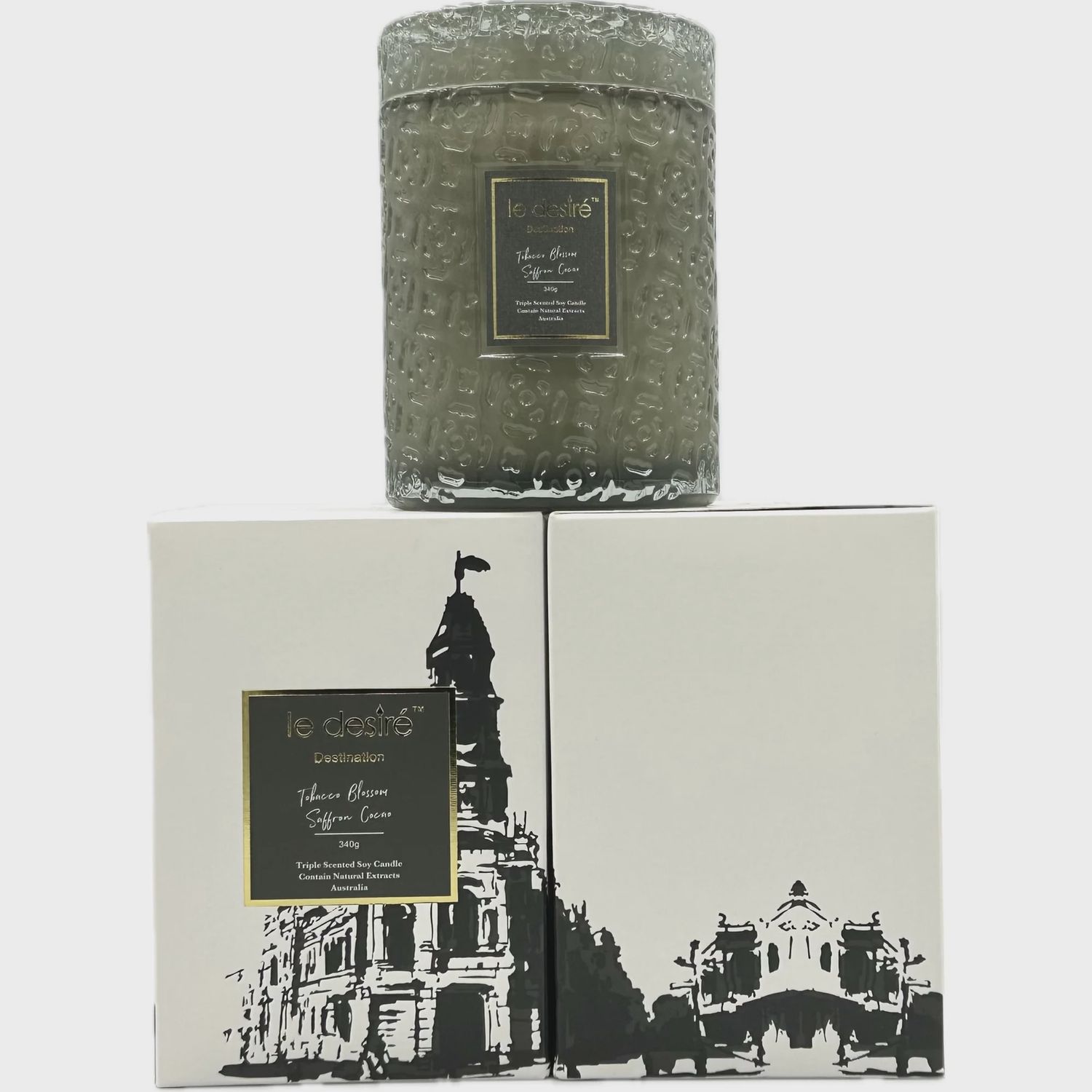 Tobacco Blossom Saffron Cocao (Fremantle Town Hall • WA) - Destination Soy Candle