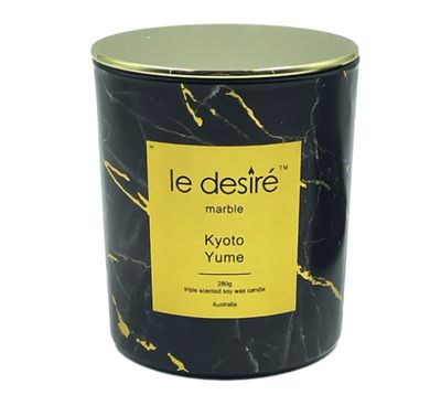 Kyoto Yume - Marble Soy Candle