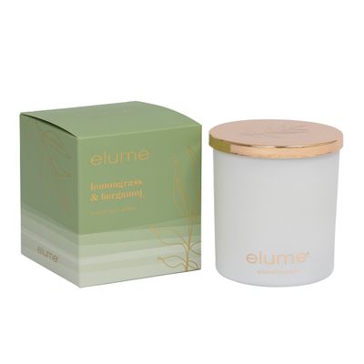 Lemongrass &amp; Bergamot Soy Candle