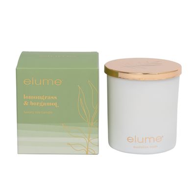 Lemongrass &amp; Bergamot Soy Candle