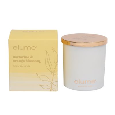 Nectarine &amp; Orange Blossom Soy Candle