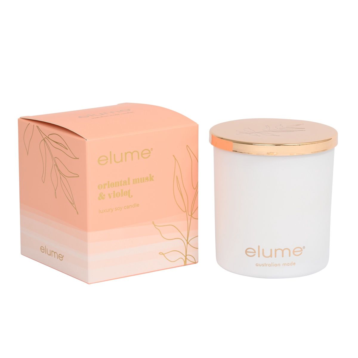 Oriental Musk &amp; Violet Soy Candle