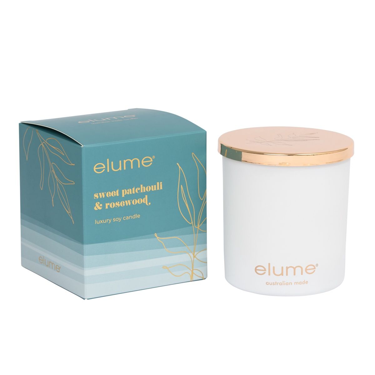 Sweet Patchouli &amp; Rosewood Soy Candle
