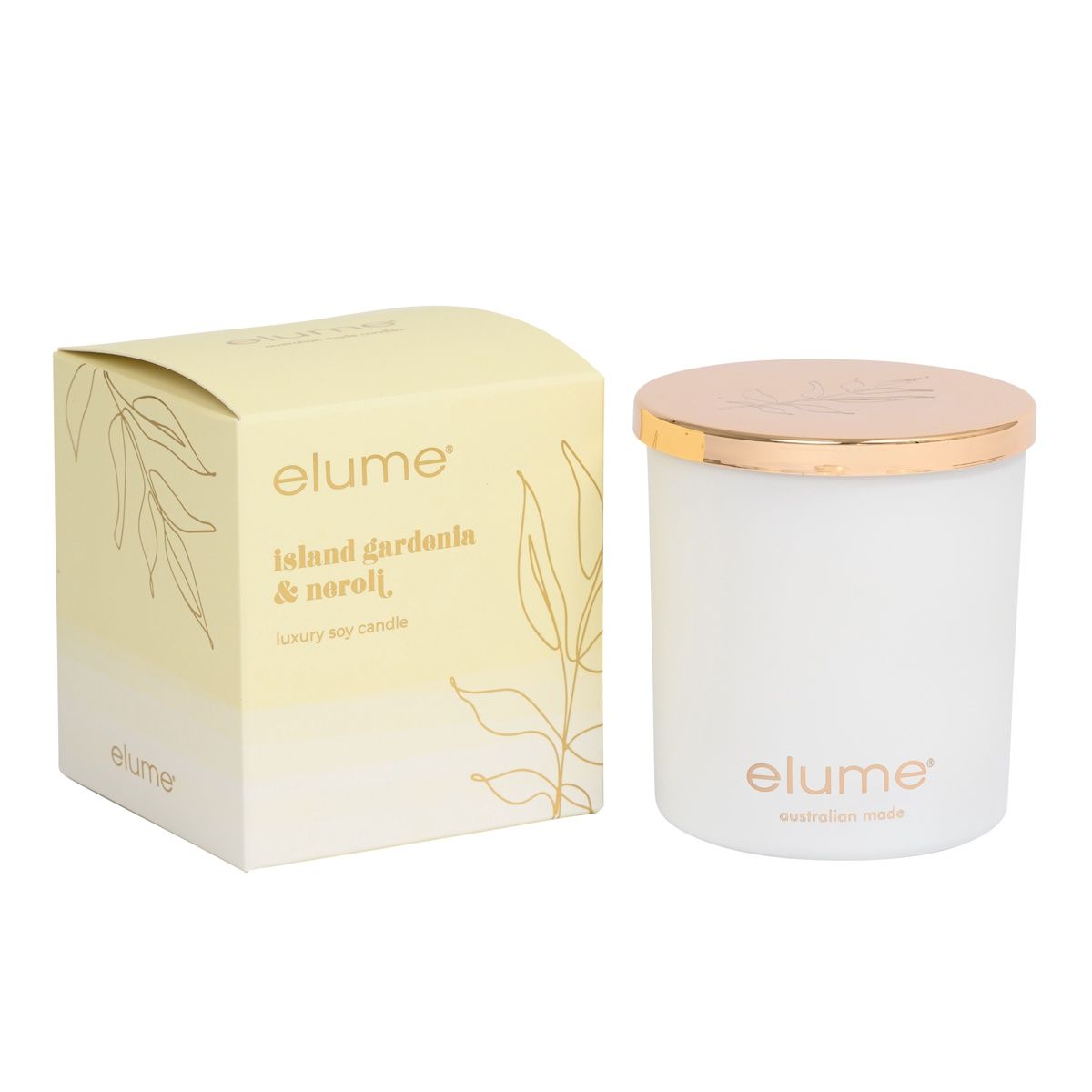 Island Gardenia &amp; Neroli Soy Candle