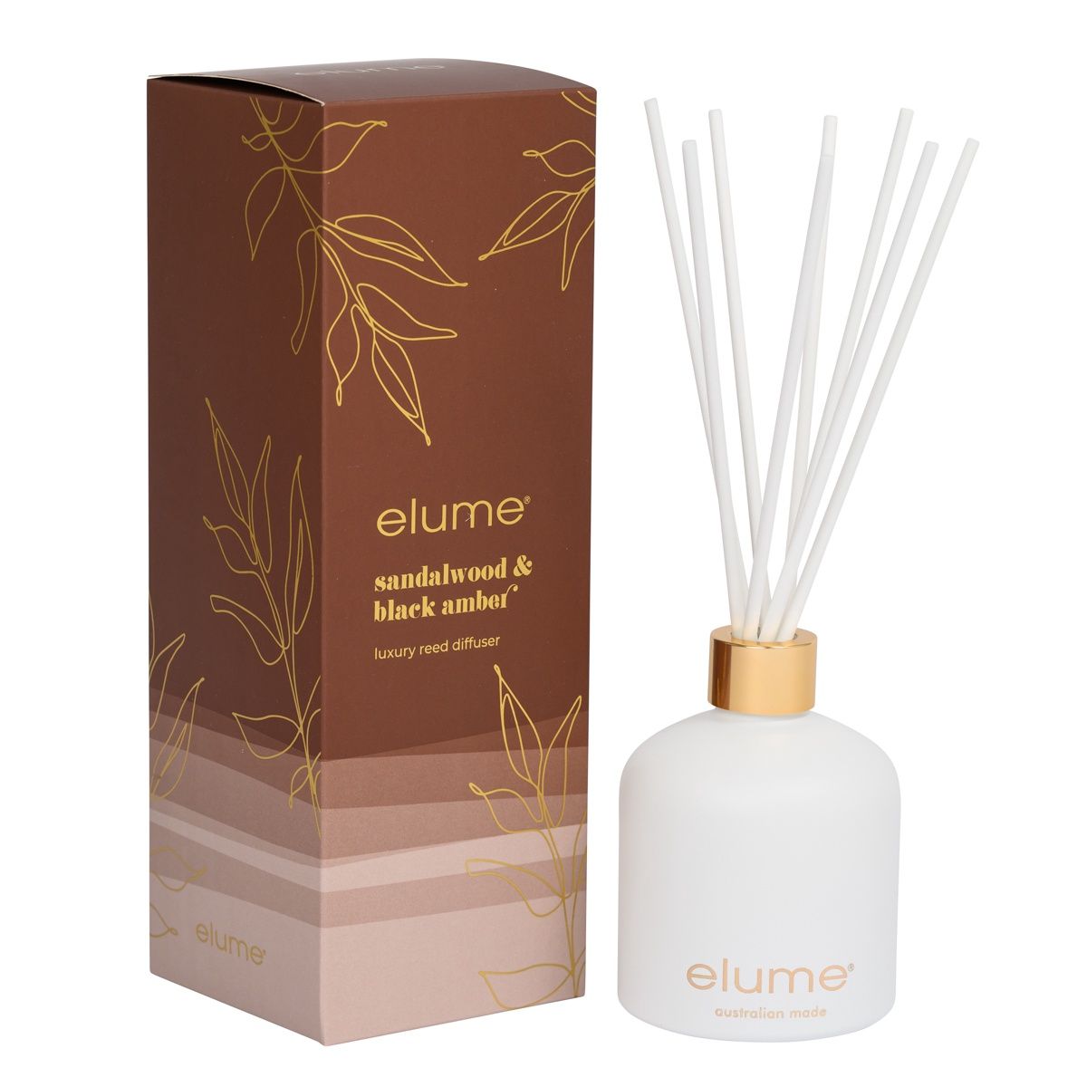 Sandalwood &amp; Black Amber Reed Diffuser