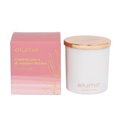 Tropical Guava &amp; Summer Berries Soy Candle