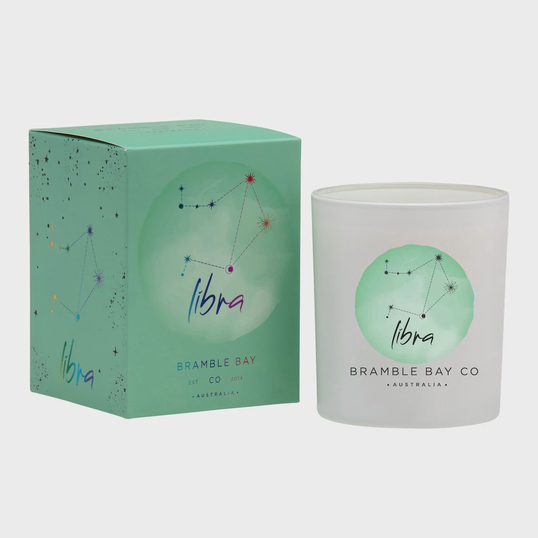 Libra Zodiac Candle