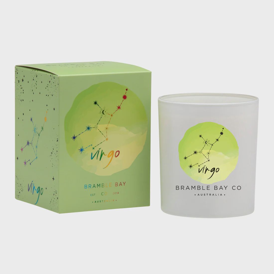 Virgo Zodiac Candle