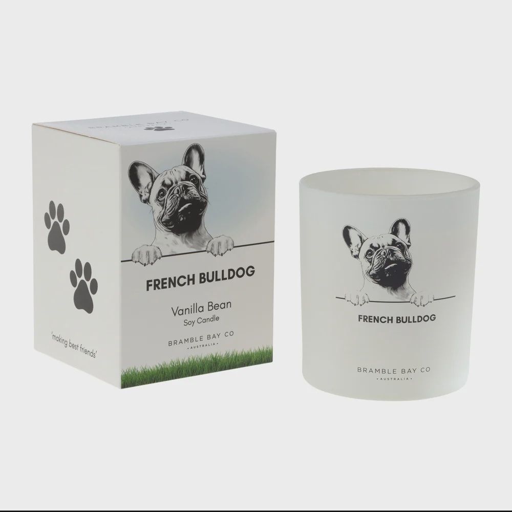 French Bulldog - Soy Candle