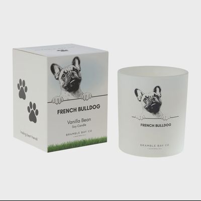 French Bulldog - Soy Candle