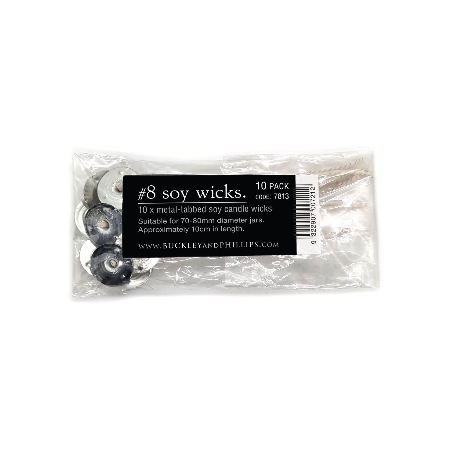 Eco 8 Soy Candle Wick (10 pack)
