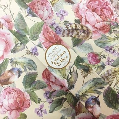 Gardenia &amp; Rose Vivante Copper Drawer Liners 4Pk