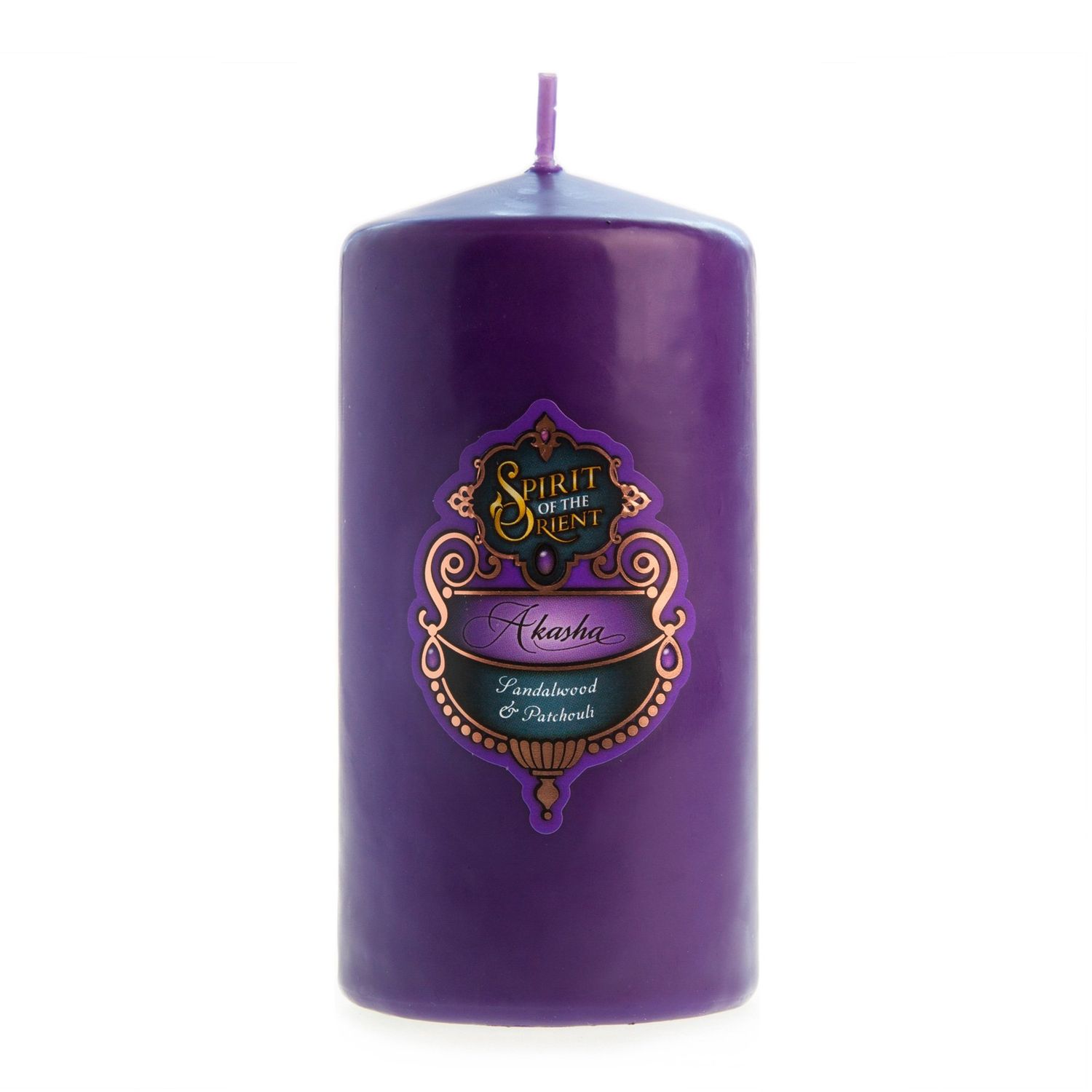 Akasha Pillar Candle Medium