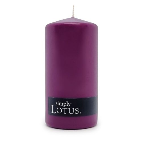 Lotus Pillar Candle