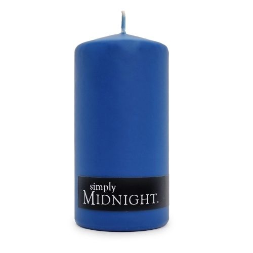 Midnight Pillar Candle
