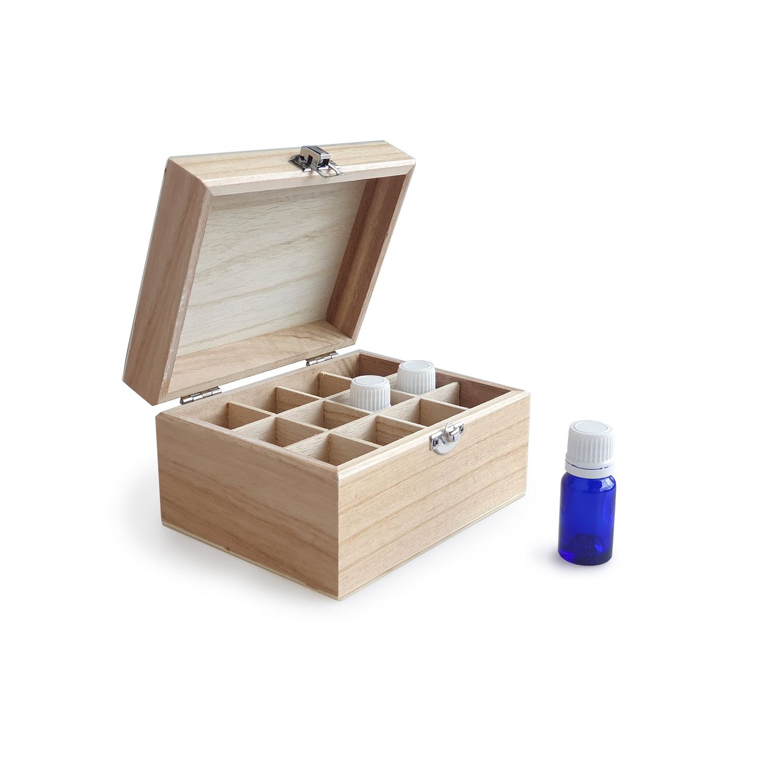 Wooden Oil Storage Box, Size: Small