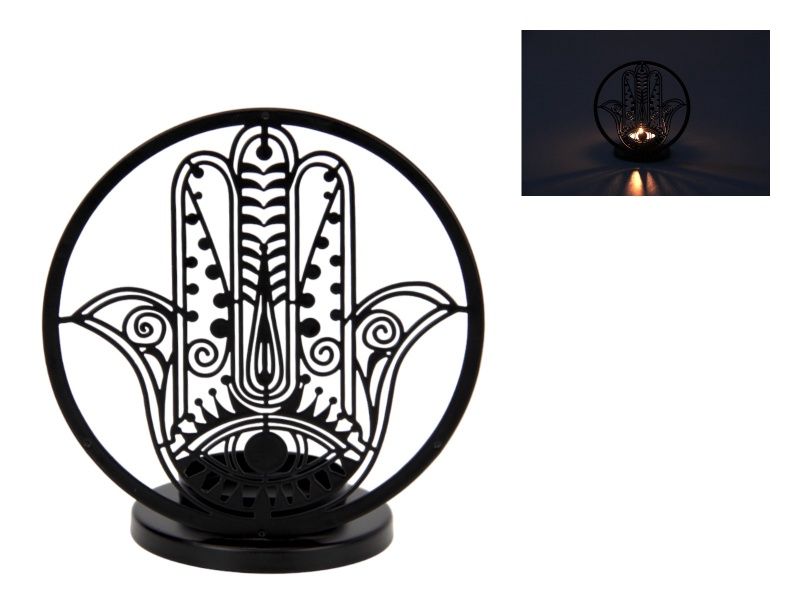 14cm Hamsa Candle Shadow Light