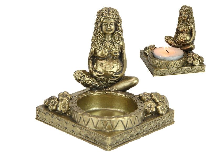 7cm Mother Earth Tealight Holder