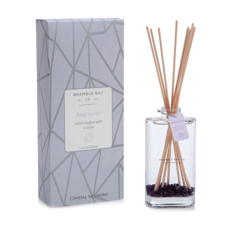 Amethyst Crystal Infusions Diffuser (Vanilla Lavender)