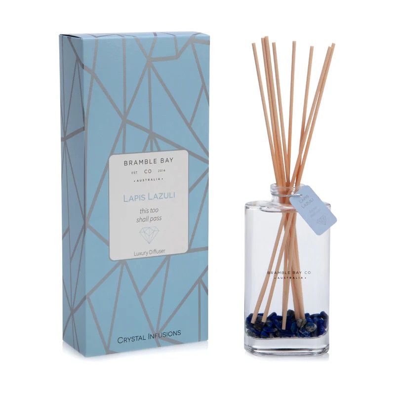 Lapis Lazuli Crystal Infusions Diffuser (Rose Jasmine SwOrange)