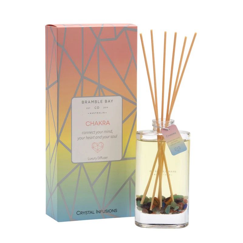 Chakra Crystal Infusions Diffuser (bergamot, spicy lemongrass)
