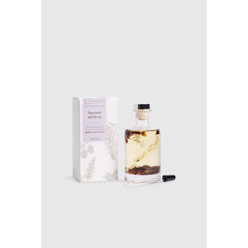 Hyacinth and Berry Botanicals Vivante Bath and Body Oil