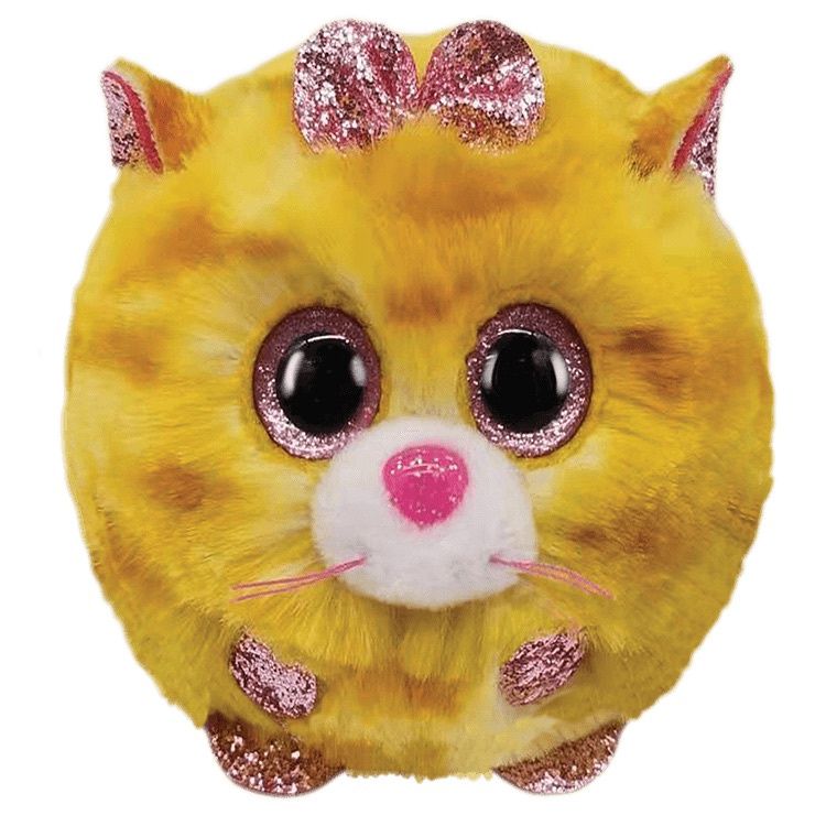 Beanie Balls - TABITHA - yellow cat
