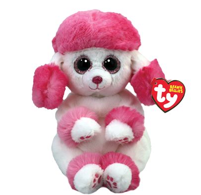 HEARTLY - pink/white poodle
