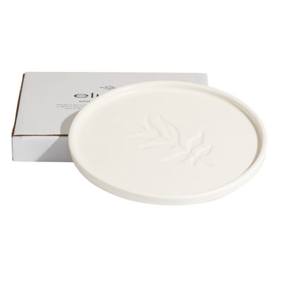 Round Ceramic Pillar Plate Large
