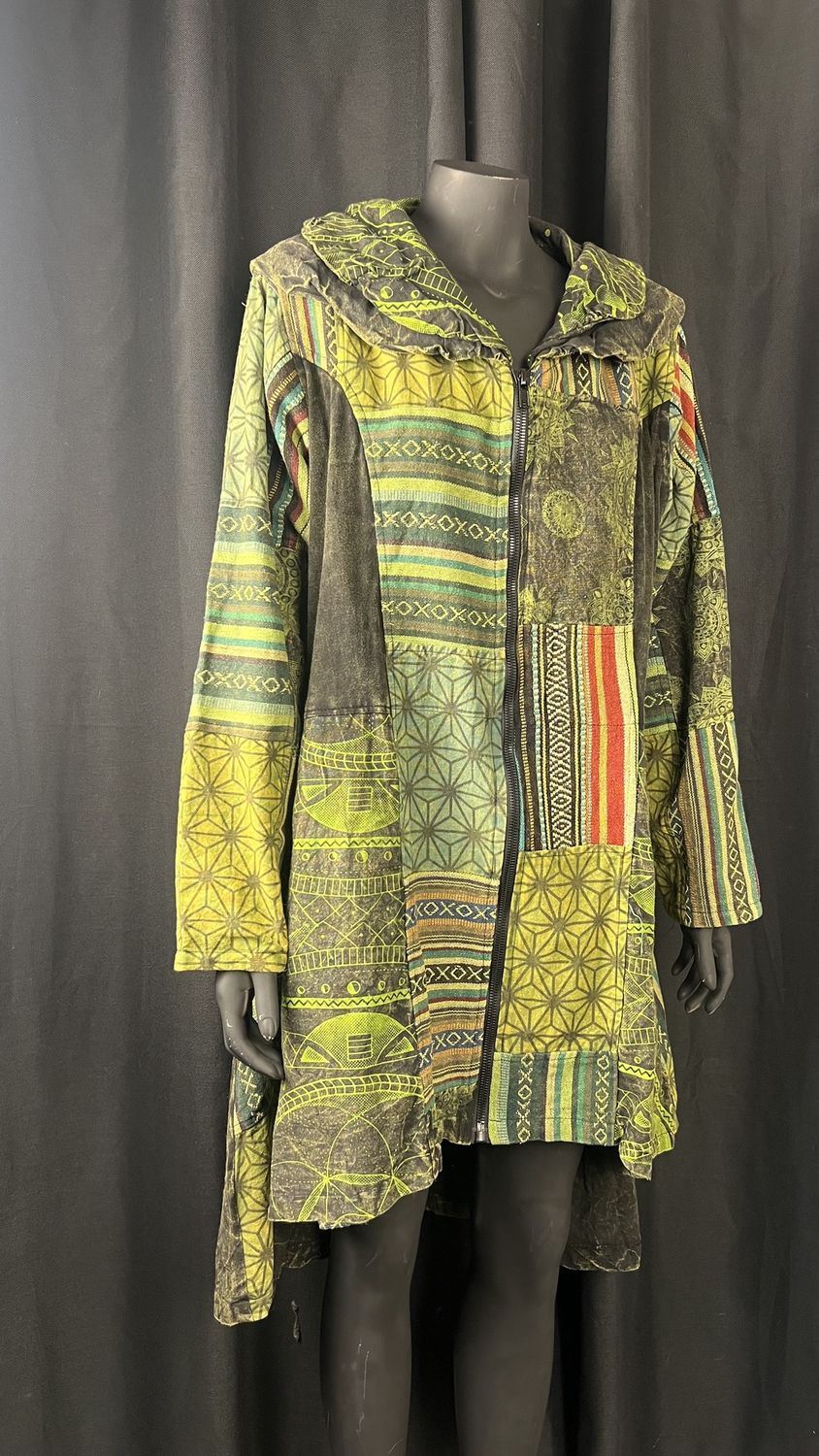 Long Flared Jacket