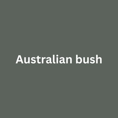 Australian Bush - Single Drippy Candle