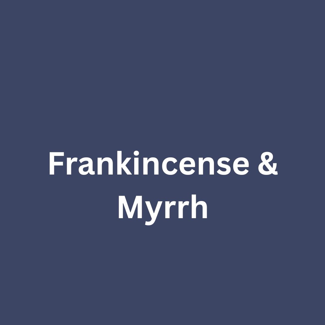 Frankincense &amp; Myrrh - Single Drippy Candle