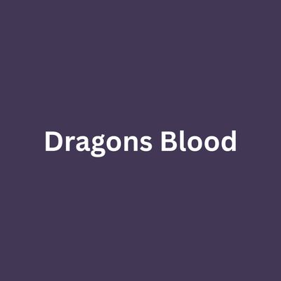 Dragons Blood - Single Drippy Candle