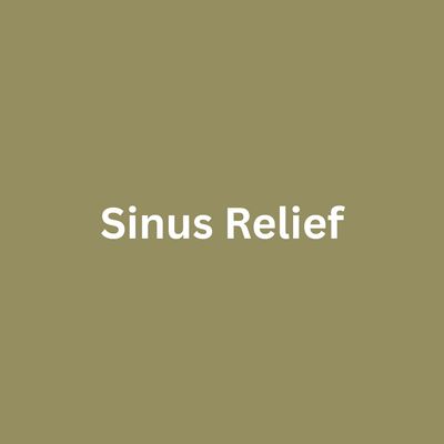 Sinus Relief - Single Drippy Candle