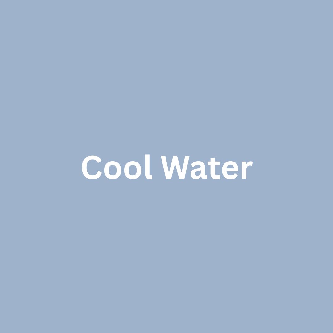 Cool Water - Single Drippy Candle
