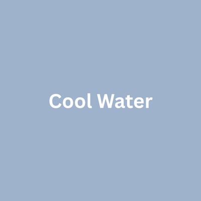 Cool Water - Single Drippy Candle