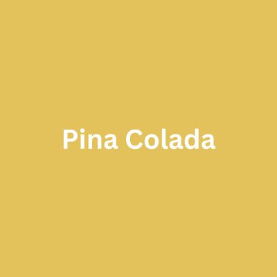 Pina Colada - Single Drippy Candle