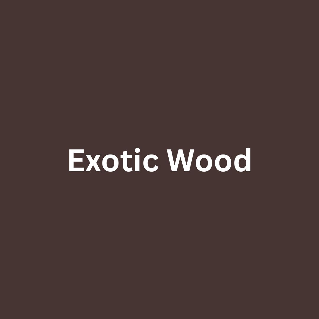 Exotic Woods - Single Drippy Candle