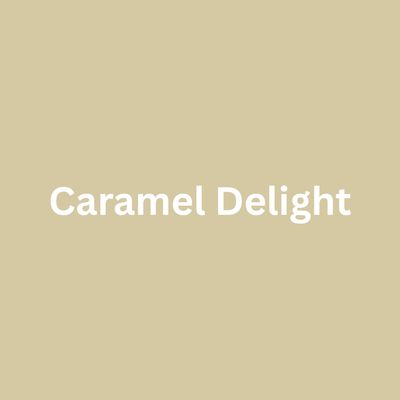 Caramel Delight - Single Drippy Candle