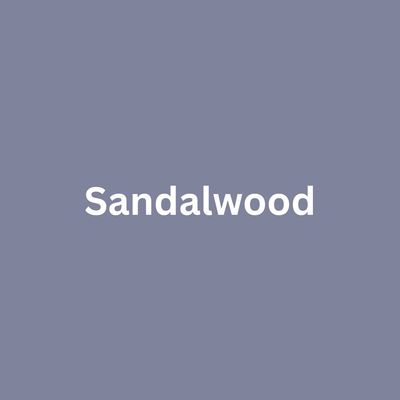 Sandalwood - Single Drippy Candle