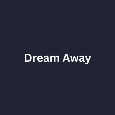 Dream Away - Single Drippy Candle
