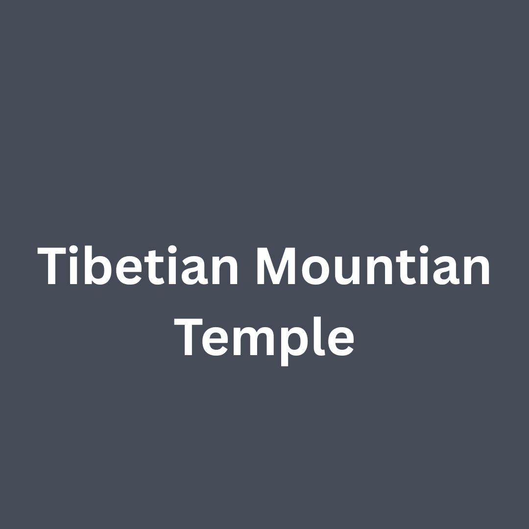 Tibetan Mountain Temple - Single Drippy Candle